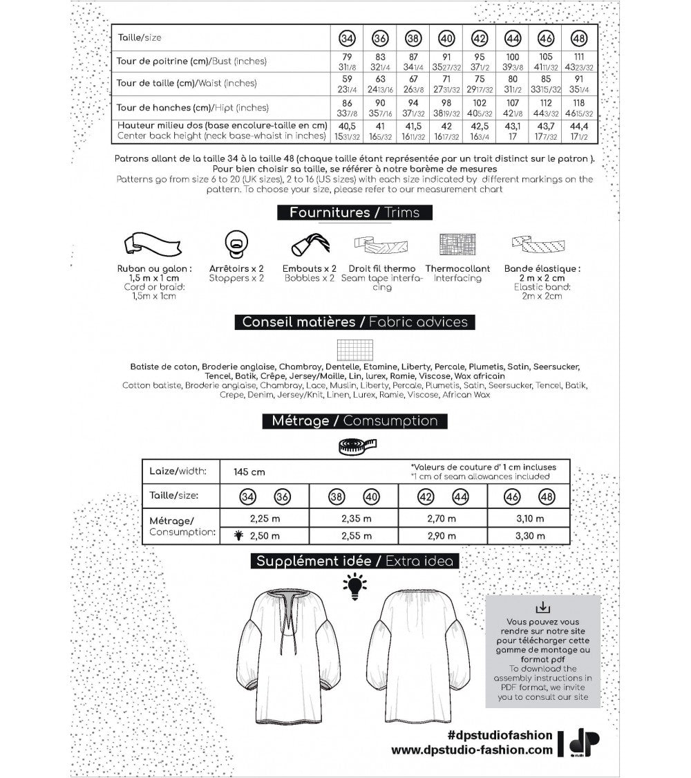 Combo-short loose/Tunique