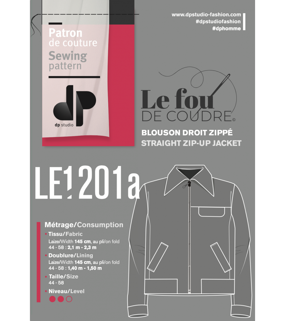 Le 1201 Blouson droit
