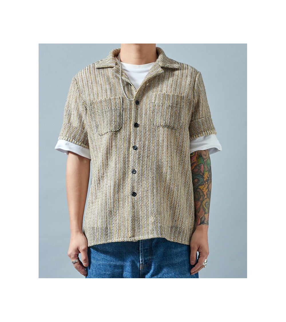 Le 1600 Chemise manche courte, col ouvert
