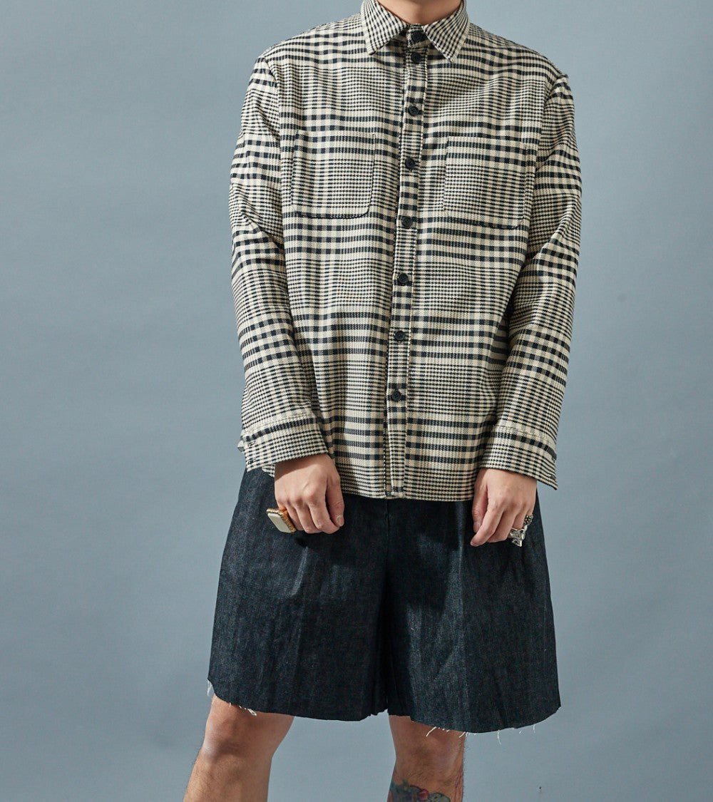 Le 1601 Chemise col et pied de col