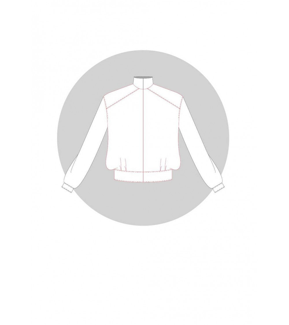 Blouson manche basse