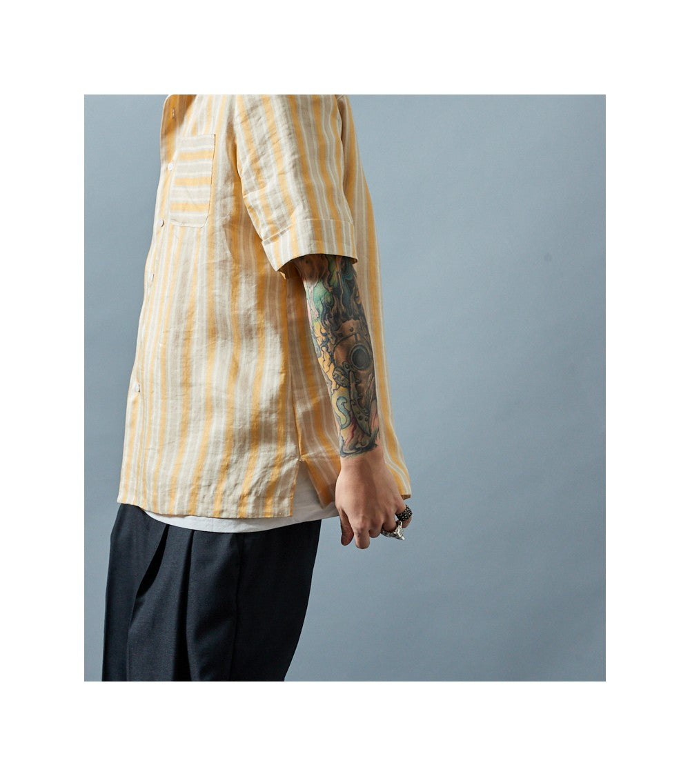 Le 1600 Chemise manche courte, col ouvert
