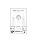 Pantalon classique de base ( une pince devant, deux pinces dos )