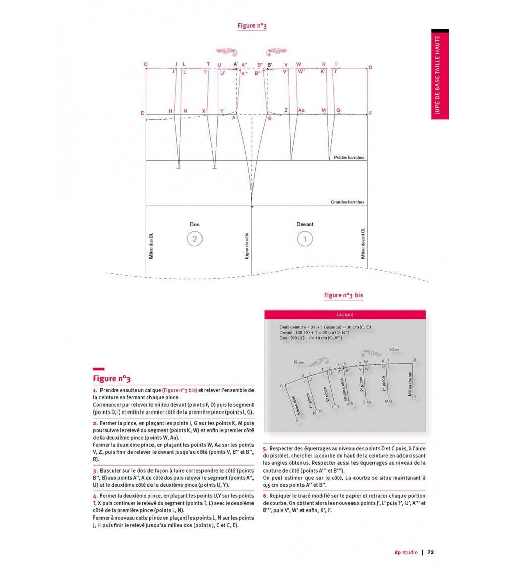 Jupe de base taille haute