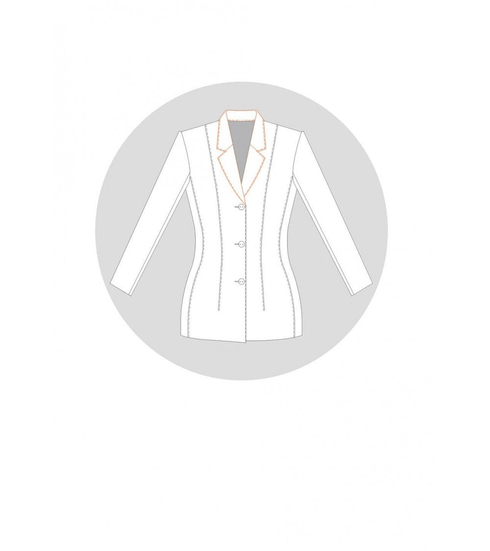 Col tailleur de base
