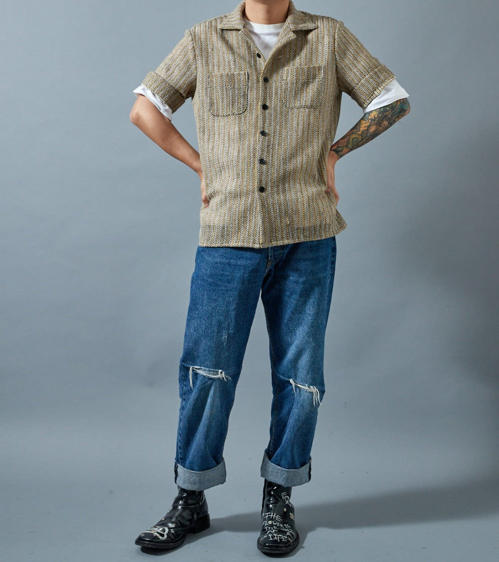 Le 1600 Chemise manche courte, col ouvert