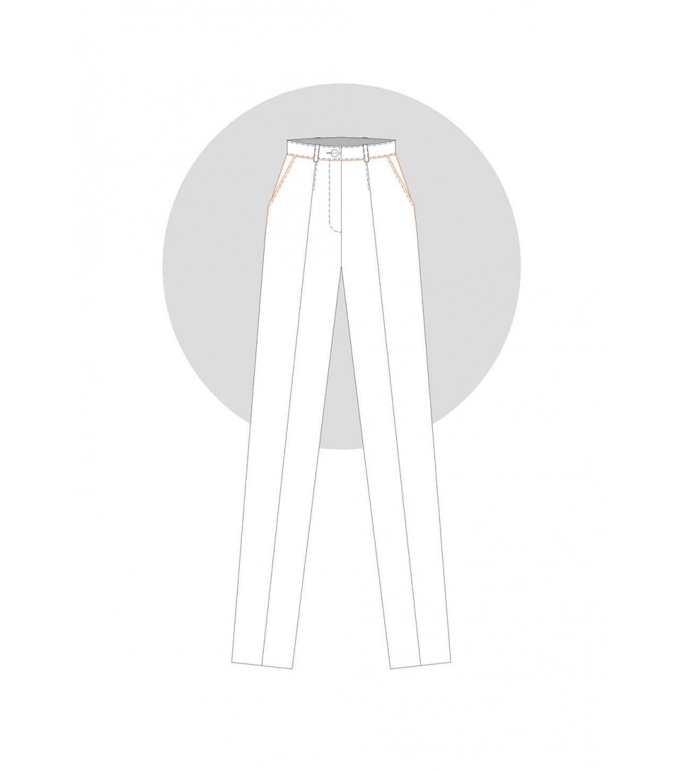 Poche italienne sur le pantalon