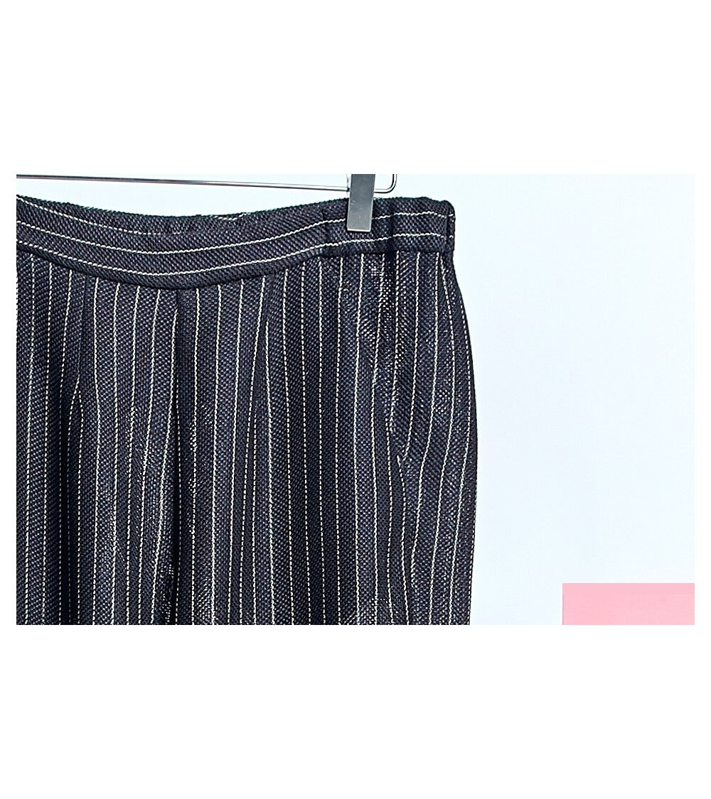 Pantalons fluide taille élastique et poches italiennes