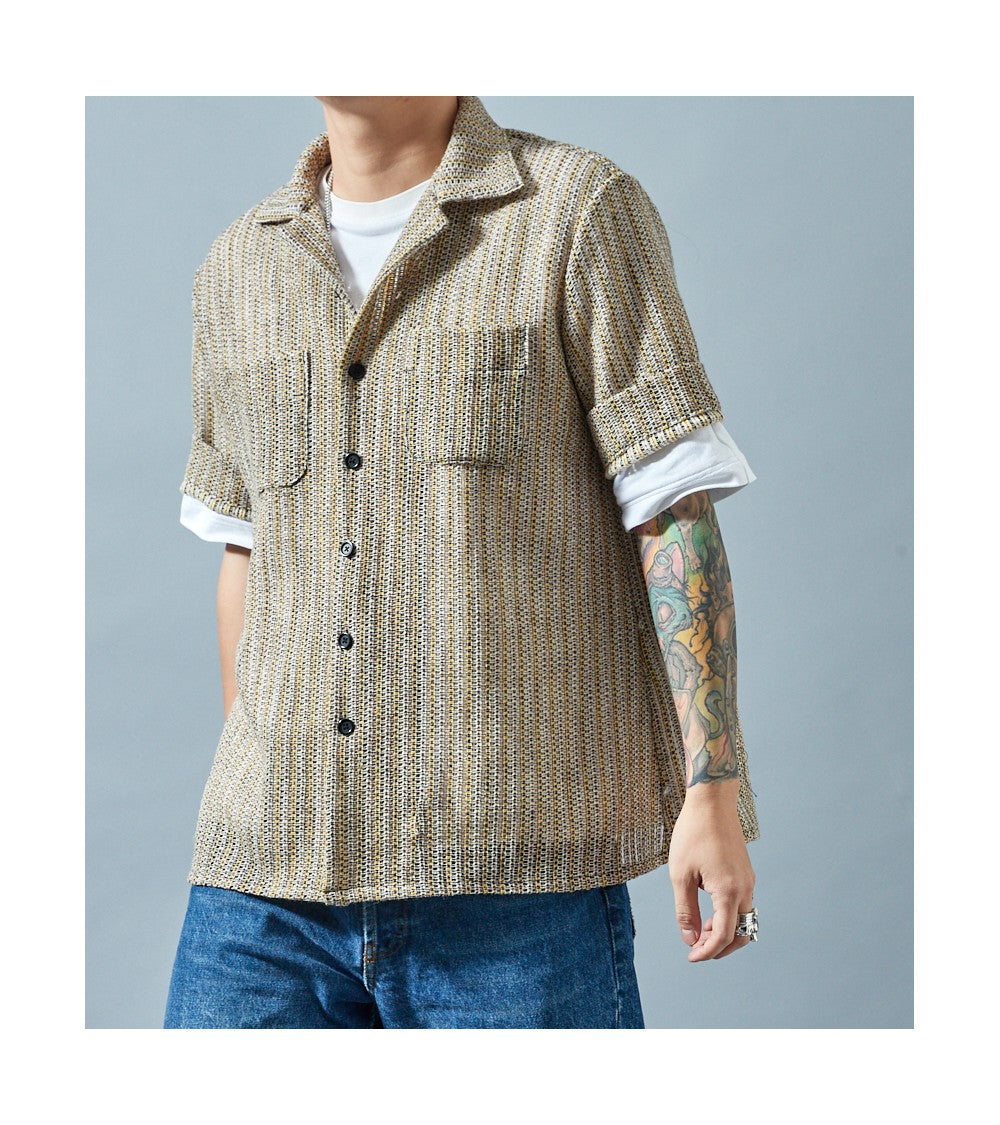 Le 1600 Chemise manche courte, col ouvert